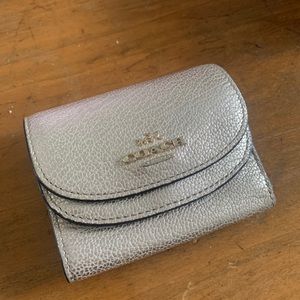 Coach leather wallet